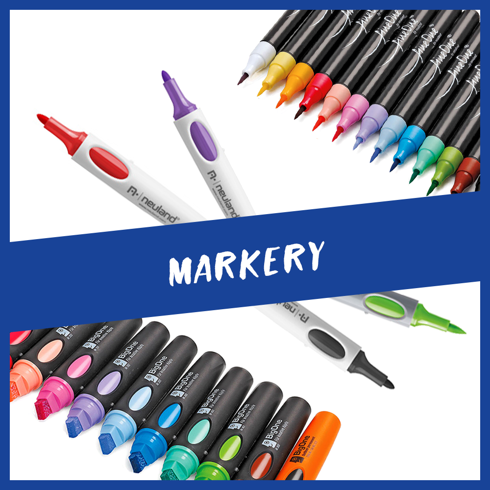 Markery, outlinery, cienkopisy Neuland